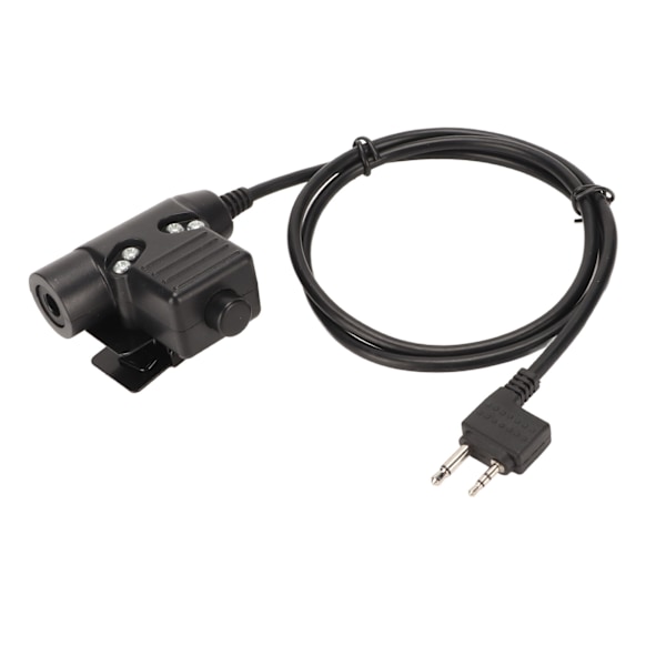 U94 PTT 2-stifts Plug and Play Hands Free Push to Talk-adapter för Alan för Midland Radio