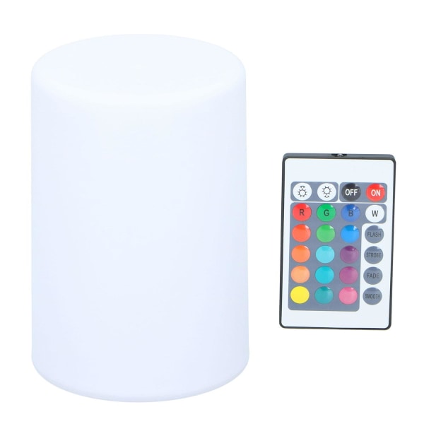 RGB nattlampe med fjernkontroll white