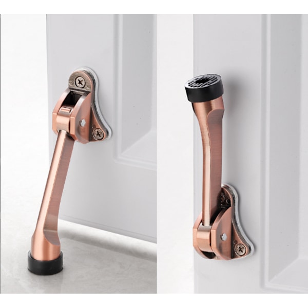 Sølv 2 deler dørstopper, sinklegering dørstopper