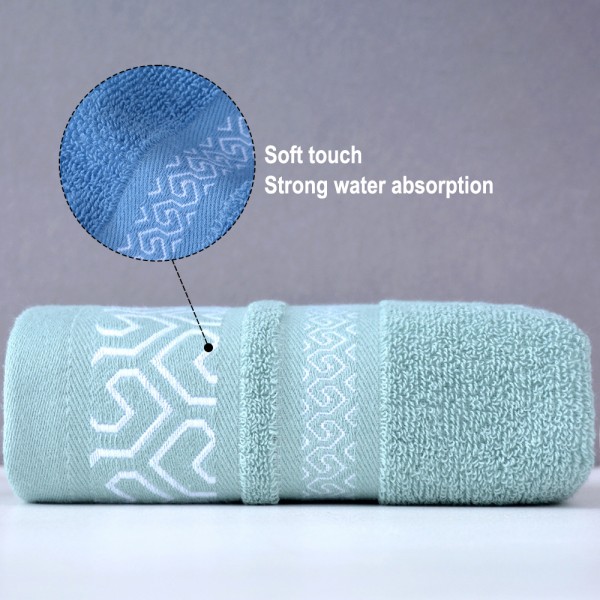 4-pack 100 % bomullshanddukar, set med handdukar för badrum, mjuka Combination 2