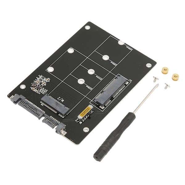 MSATA M.2 NGFF -sovitinkortti 5 Gbps MSATA M.2 NGFF -sarjaportti SSD-kiintolevylle, kaksi yhdessä -sovitinkortti SL CNS01