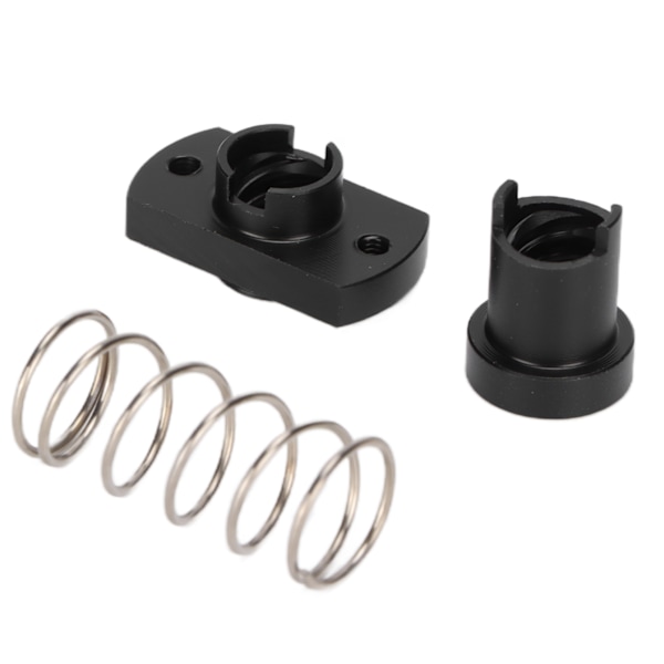 T8 Anti-glapp Fjäder Mutter Högprecis Stabil Jämnare Funktion Ledning 8mm Tredimensionella Skrivartillbehör Fräsning Anti-glapp Pom Mutter