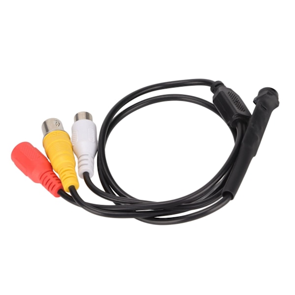 Mini Sikkerhedskamera 120° Bred Vinkel CMOS 3.2mm Sensor HD 1000TVL 8 Infrarøde LED'er Overvågningskamera DC 12V 1A NTSC Format
