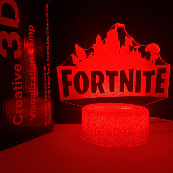 Kreativ gave Spilrum Dekoration Natlampe Crack Model Crack Base Roblox Crack Touch Colorful Set