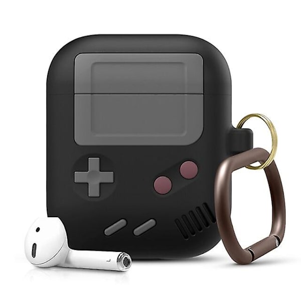 Cover för Airpods 1 cover case kompatibelt med case Klassiskt Game Case Case med nyckelring