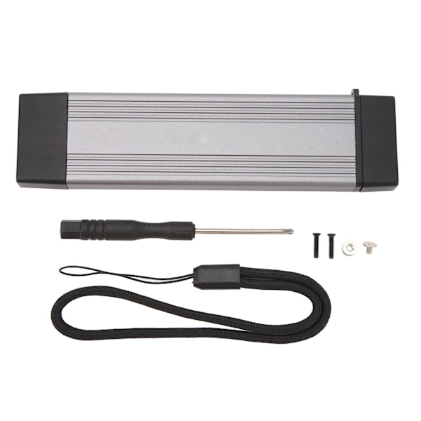 M.2 Nvme PCIE NGFF SATA SSD -kotelo USB3.2 Gen2 Type C 10 Gbps tukee 2 TB tallennustilaa, alumiiniseos SSD -koteloadapteri