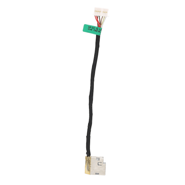 DC-virtaliittimen kaapelin vaihto Käytännöllinen kannettava metallinen DC-virtaliitin HP 15‑AF 15‑AF131DX 799736‑T57 -malleille
