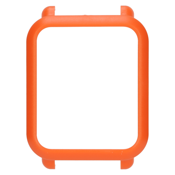 Plastskal Stötfångarskydd för Amazfit Bip S Bip 1S Smartwatch Skyddande Skal Orange