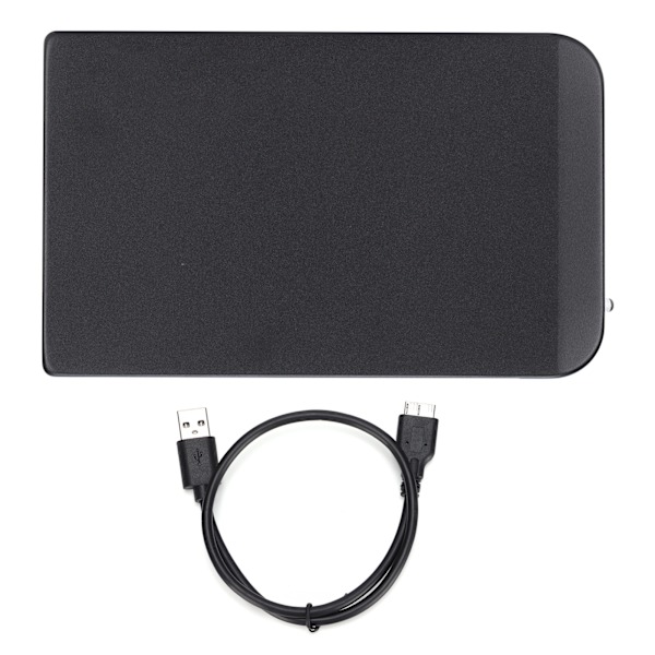 Harddisk kabinett 2.5in USB3.0 SATA Høy Hastighet 5Gbps Verktøyfri Bærbar Stabil SSD Kabinett for Windows for OS X
