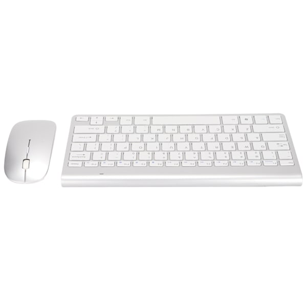 Trådløs Keyboard og Mus Combo, Følsom, Støjsvag, Justerbar DPI, Ergonomisk Design, USB-modtager