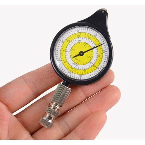 2 st kartmätare avståndsmätare Multifunktionell kompass Kurvmätare, Opisometer, Kurvmätare, Avståndsberäknare Kartmätare Kompass Vandring Camping för