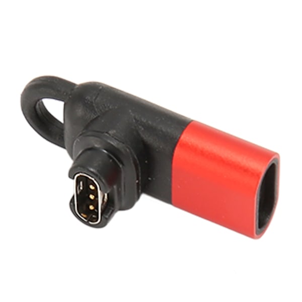 Klockladdare till 8-Pin Adapter 90 Grader Röd Laddarkonverterare Klocktillbehör för Garmin Fenix Instinct 2S Forerunner Vivomove Vivoactive Venu