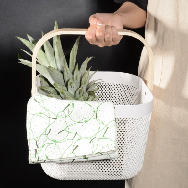 Mesh Stålkorg Organizer GRØN Green
