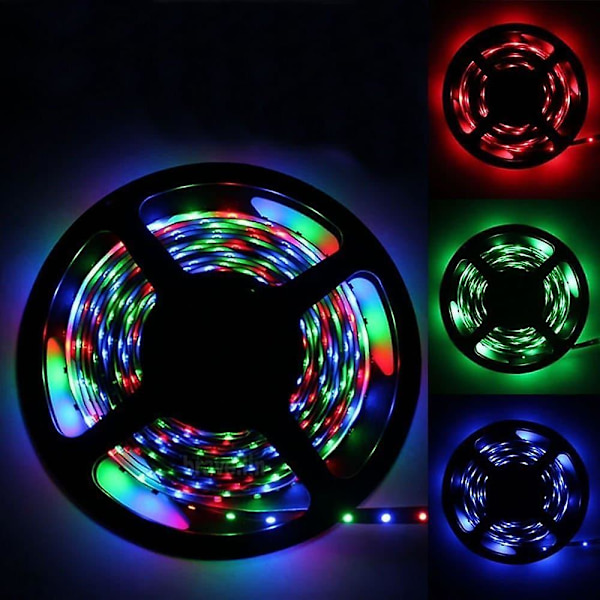 5m 16.4ft LED-nauhavalot RGB TV:n taustavalaistus Makuuhuone