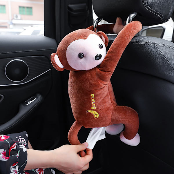 Peppi Monkey Tissue Box Cartoon Paper Cover Pyyhepidike Pap