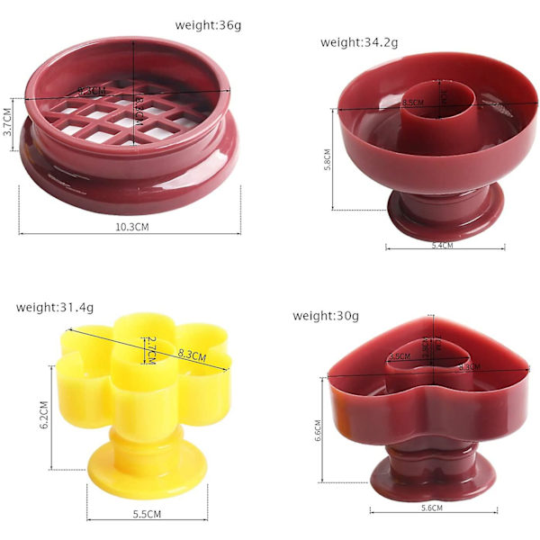 3 donuts Donut Cutter, Donut kageform, donut kageform, form,