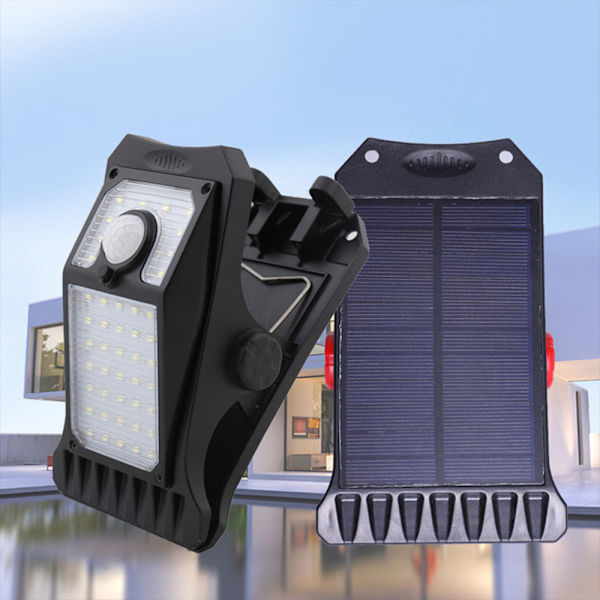 1 Pack Solar Lights Utomhus Clip-On Lights Warm light
