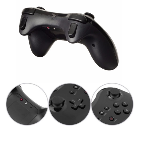 Pro Controller til Nintendo Wii U (Hvit)