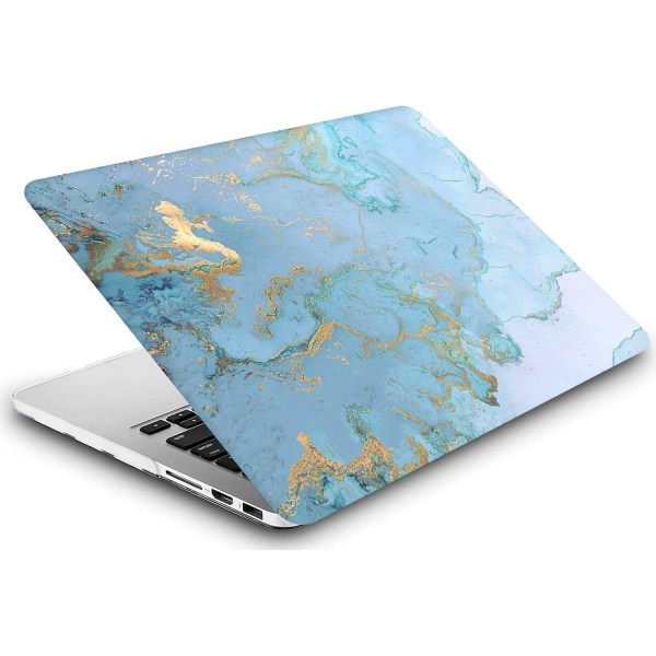 Blå Marble Laptop Skal - MacBook Air 13 tums case