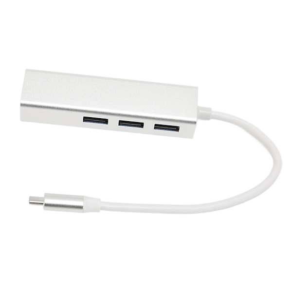 USB C Adapter Professionell Höghastighetsdataöverföring Kompakt RJ45 Dockningsstation för USB C-enheter