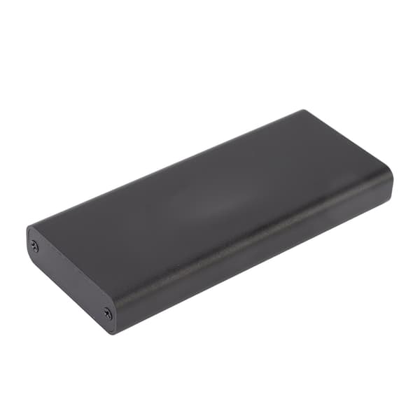 MSATA - USB3.0 Koteloadapterikotelo 6Gbps Musta MSATA SSD-adapteri 30x30mm 50x30mm Ulkoinen SSD-kiintolevy