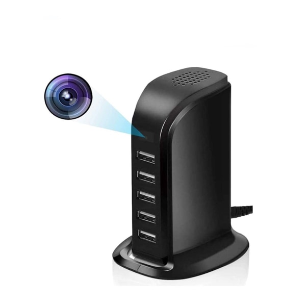 USB laddare Kamera WiFi Spionkamera HD 1080P Kamera Säkerhet Hem Övervakningskamera,
