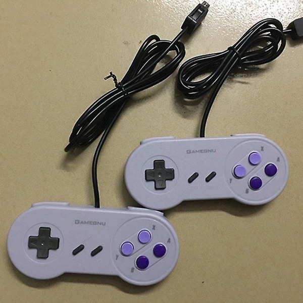 Classic Mini Edition Konsol Underholdningssystem Kompatibel med Super Nintendo-spil Retro Håndholdt Mini-videospilkonsol