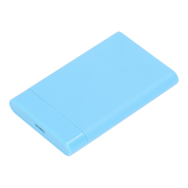 Ekstern harddisk 2.5 tommer USB 3.0 5Gbps Høj Hastighed Plug and Play Kompakt Mobil Harddisk til Computer PC Rejse Blå 500GB