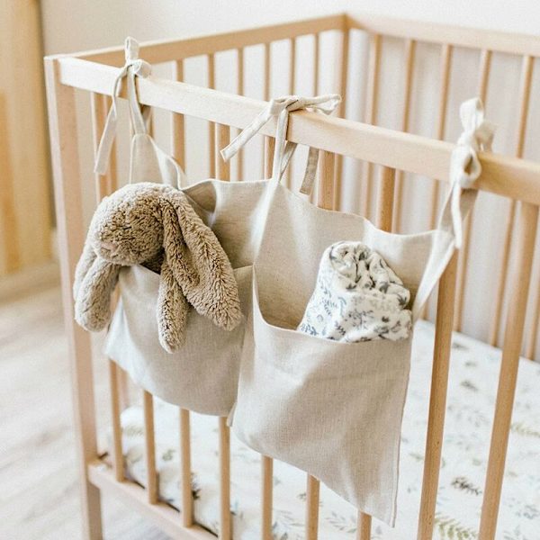 Baby Sengestol Lommeorganisator Sänghengende Multifunksjonell Oppbevaring
