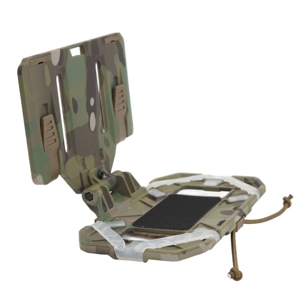 Foldbar Træningsvest Telefonholder Multifunktionel Foldbar Navigationsplade Vest Telefonpladeholder CP