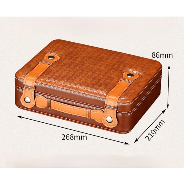 Cedar Cigar Humidor Kannettava matkalaukku Style Travel