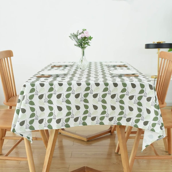 Rektangulär bordsduk Utomhusbord Resistant bomullsduk