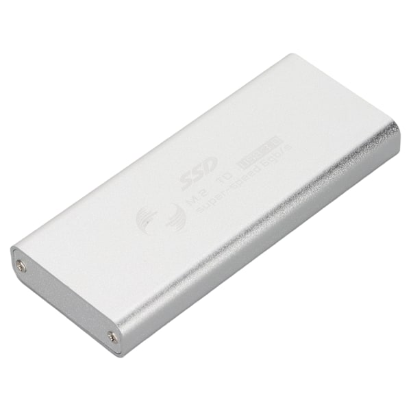 MSATA til USB 3.0 SSD Kabinet Adapter 6Gbps Overførselshastighed God Varmeafledning SSD Kabinet Konverter Case til PC
