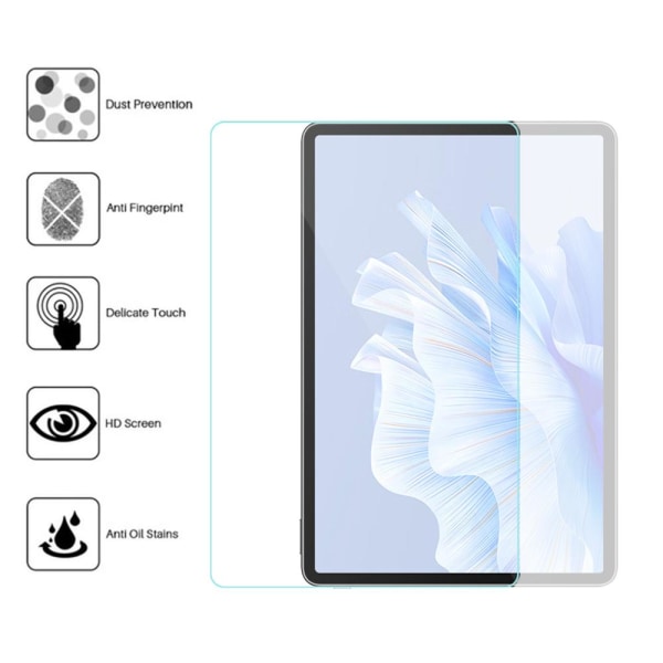 1X skärmskyddsfilm i härdat glas för Samsung Galaxy Tab S for Galaxy Tab S9 + one-size