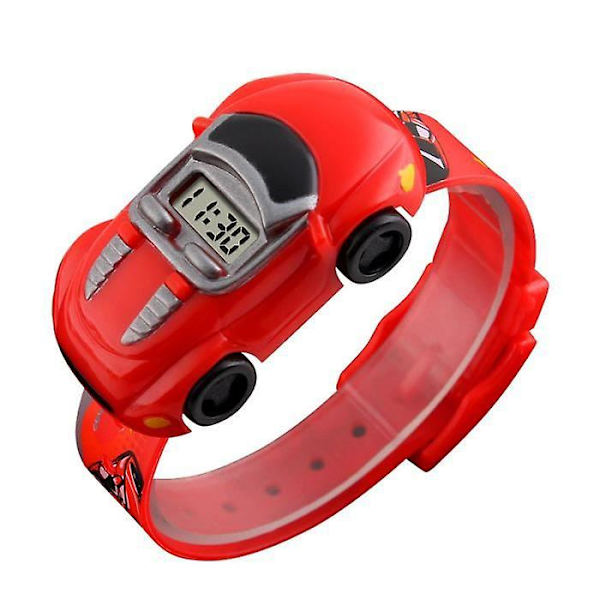 Lasten auton muotokello Red