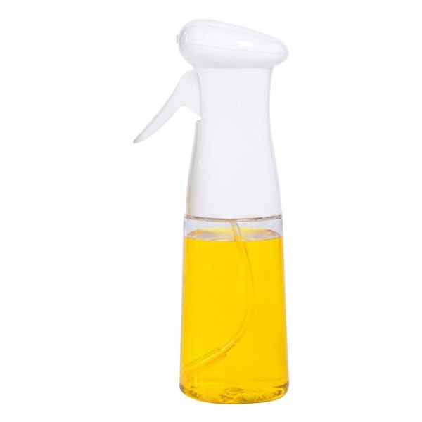 210 ml olivolja spruta Mister Spray flaska påfyllningsbar oljedispenser för matlagning bbq sallad White