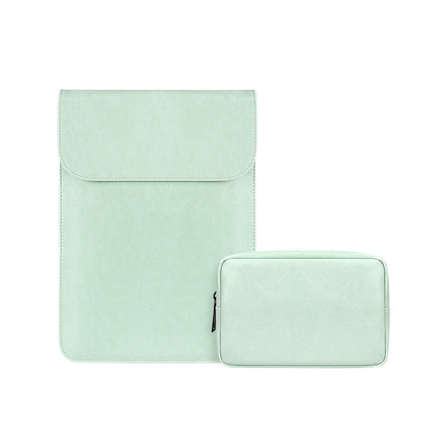 Case för 11 12 13 14 15 17 tum för MacBook Huawei Surface datorväska No029 Green with packet 14.1-15.4(Macbook16)inch