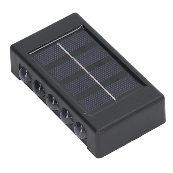 Opp Ned LED Solar Vegglampe IP65 Vanntett Dobbel Ende Solcelledrevet Vegglampe 600mAh