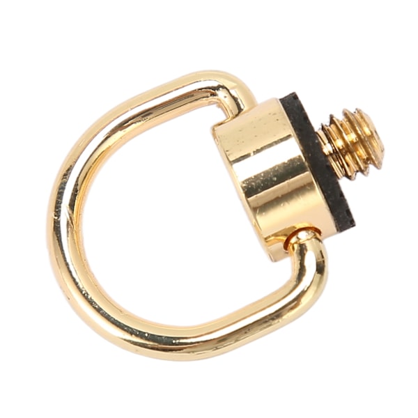 D-ring i rustfritt stål 1/4in 0.6mm D-ring skrue for GZ 38KT ML4 campinglys kamera gull