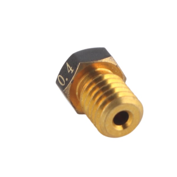 5st 3D-skrivare Extruder Munstycke för Ender 3D V6 3D-skrivare Mässing Extruder Spetsar