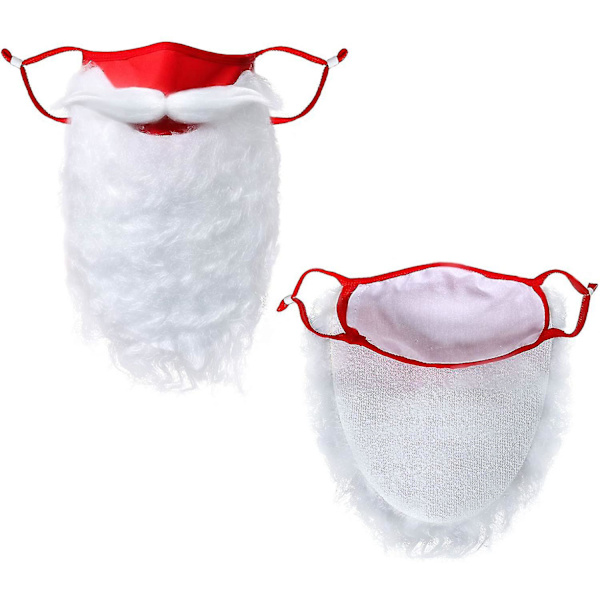 Rolig jultomte skäggdräkt juldekoration