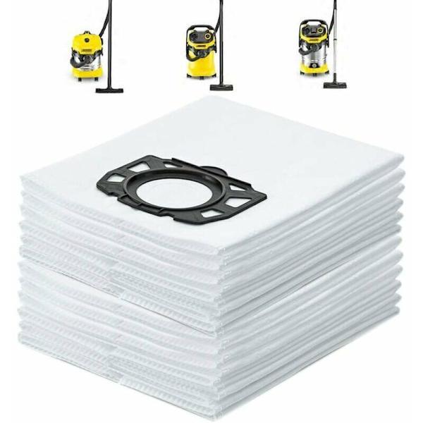 Støvsugerpose Støvsugerpose Stofpose - Støvsugerpose - Til Karcher WD4 WD5 (12 stk)