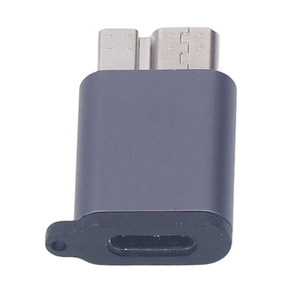 Mirco B till Typ C Hona Adapter 10Gbps Portabel Mirco B till USB C Adapter för Telefon Laptop PC