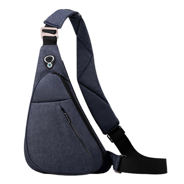 Brystveske for menn ny brystveske nylon vanntett reise blue