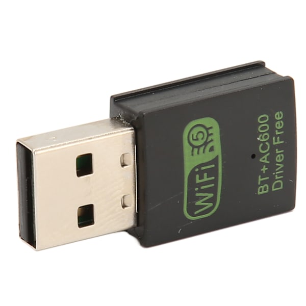 USB Trådløs Bluetooth Adapter 150Mbps 433Mbps 5G Dual Band Bluetooth 5.0 Trådløst Nettverkskort Dongle for WindowsXP 7 8 8.1 10