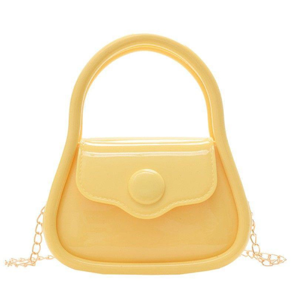 Mini Xiaolongbao Praktisk Skulderveske Messenger Bag Gul