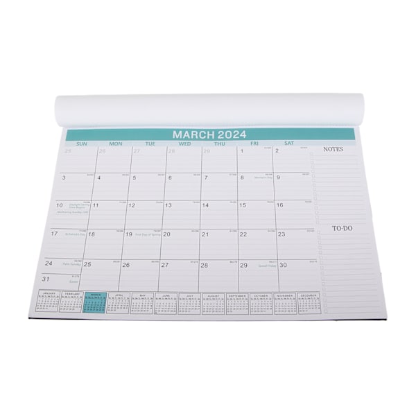 2024.01‑2025.06 Semesterkalender 365 Nedräkning Kreativ Vägg- och Bordskalender för Kontoret