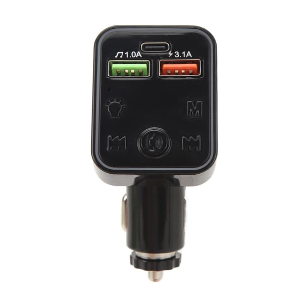 Bluetooth 5.3 Lähetin Langaton Radio Bluetooth Autoadapteri MP3 Langaton Adapteri 12V‑24V Autosarja P22