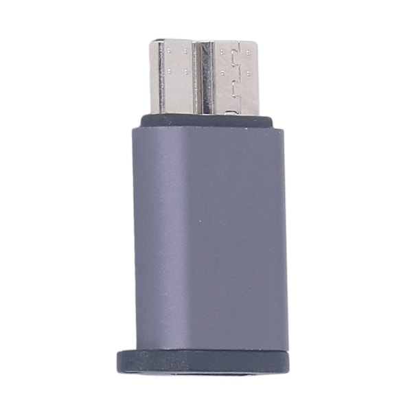 Mirco B till Typ C Hona Adapter 10Gbps Portabel Mirco B till USB C Adapter för Telefon Laptop PC