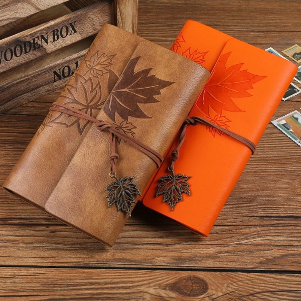 A5 Traveler Notebook Journal Skitsebog RØD Red